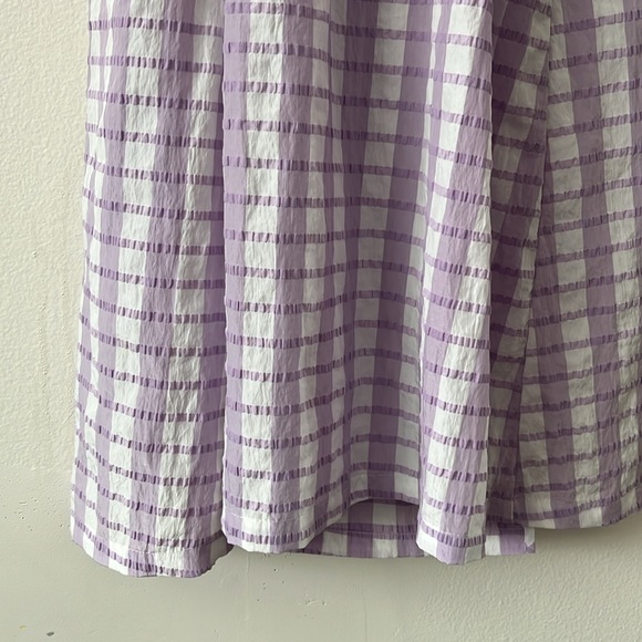 Baum und Pferdgarten Abylene Dress in Creamy Lilac Check size 38 - Picture 13 of 16